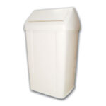 Balde de Lixo com Tampa Basculante em Polistireno