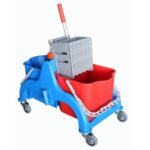 Carro Duplo 2x22 Litros com Prensa Lateral