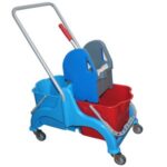 Carro duplo 2x22 lt Ergonômico com pega fixa