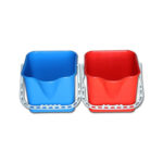 Balde quadrado 22 litros