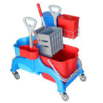 Carro Duplo 2x22 lt com Prensa Lateral