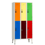 Armário Triplo com 6 cacifos