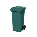 Contentor com 2 rodas 120 Litros verde